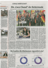 Die “Coco Chanel” der Reitermode Münsterländische Volkszeitung vom 27.08.2015