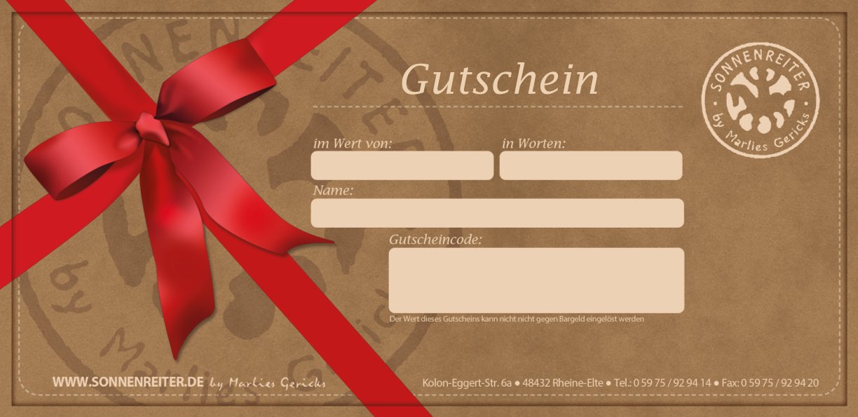 Sonnenreiter-Gutschein
